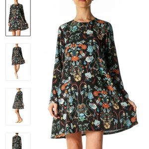Zara Botanical flower dress
